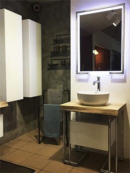 Комплект Gelou 65 в белом цвете Комплект Gelou 65 в белом цвете